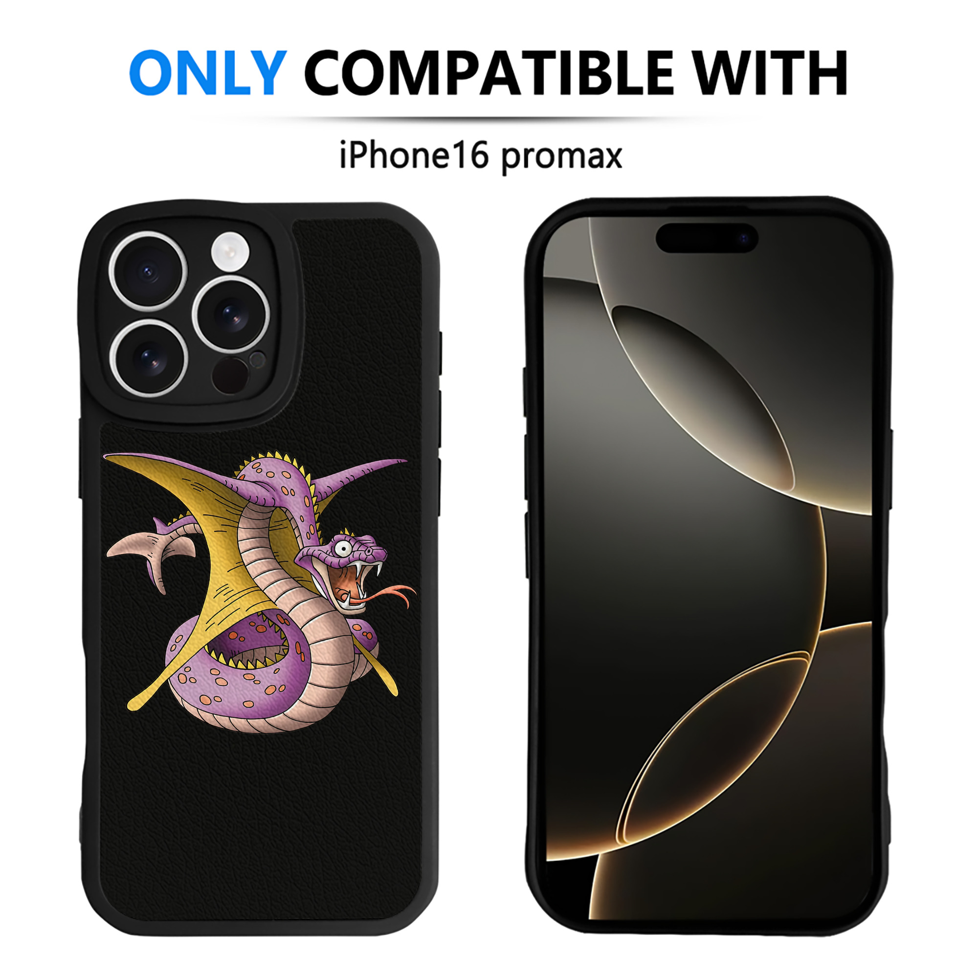（画像用） ドラゴンクエスト Doragon Kuesuto Dragon Quest 【iPhone 16シリーズ対応】シリコンスマホケース（レザー調） 材質：シリコン